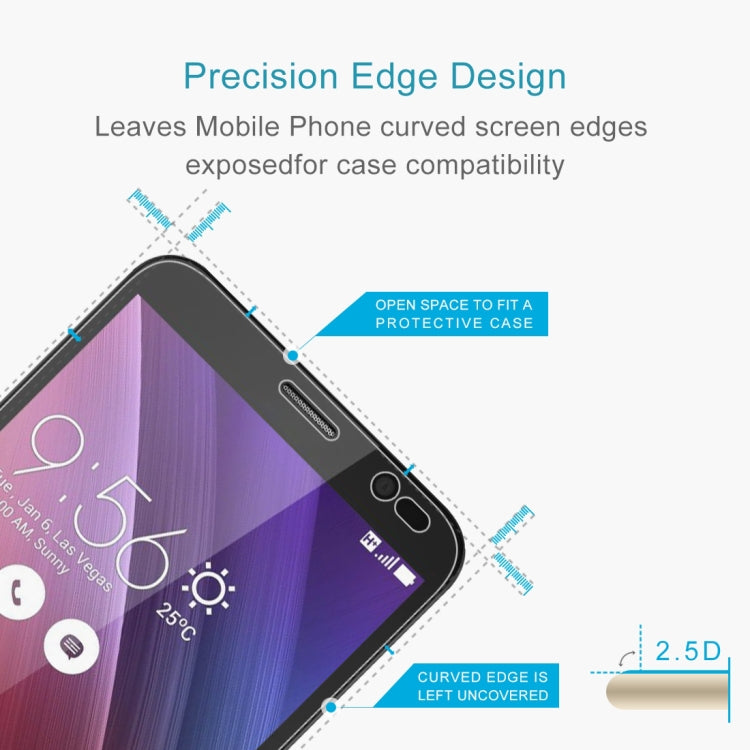 Pellicola vetro temperato 0,26 mm per Asus Zenfone Go ZB551KL
