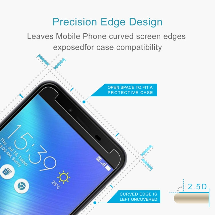 Pellicola vetro temperato 0,26 mm per Asus ZenFone 3 Max