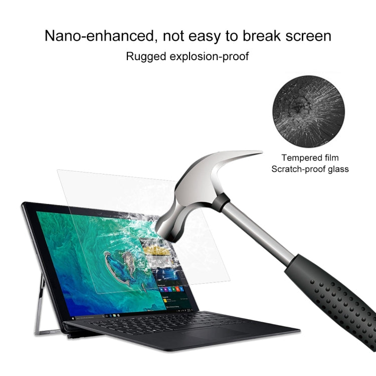 Pellicola vetro temperato per Acer Switch 7 Black Edition 13,3" - immagine 3