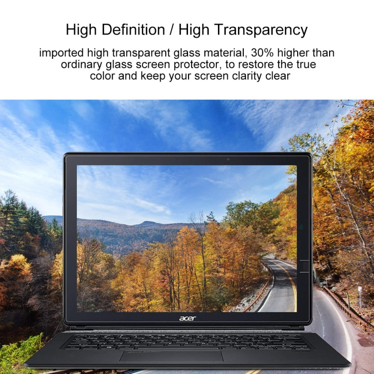 Pellicola vetro temperato per Acer Switch 7 Black Edition 13,3" - immagine 5