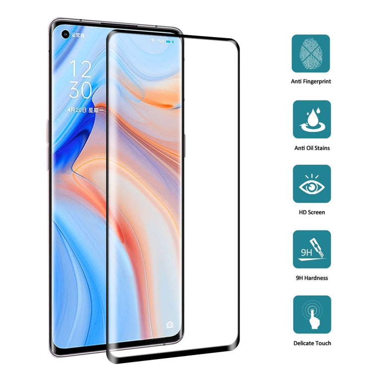 Pellicola vetro temperato per OPPO Reno4 Pro 3D 25 pezzi