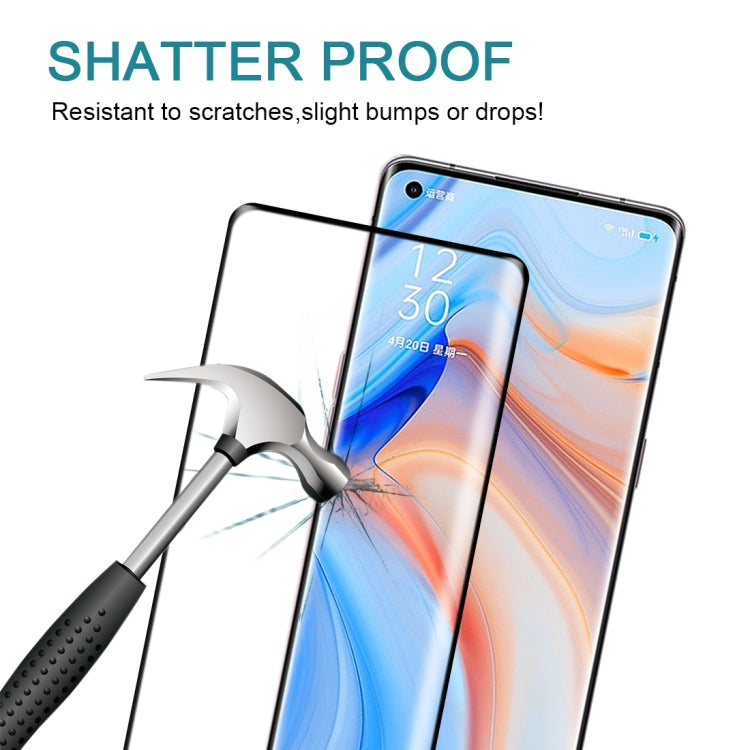 Pellicola vetro temperato per OPPO Reno4 Pro 3D 25 pezzi