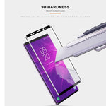 Pellicola vetro temperato 9H 0,33 mm per Galaxy Note9