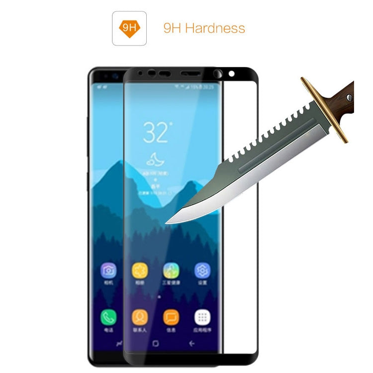 Pellicola vetro temperato 3D 9H 0,33 mm per Galaxy Note8