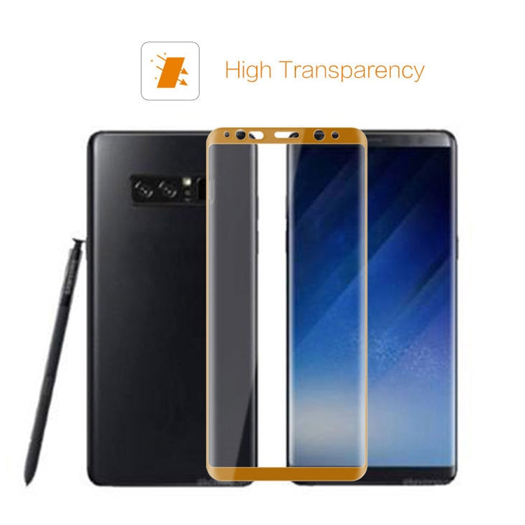 Pellicola vetro temperato 3D 9H 0,33 mm per Galaxy Note8