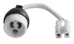 Supporto in alluminio da incasso orientabile KLAK lampade GU10 MR16 finitura cromo Century 9014003050055 901400305005 N175