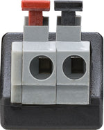 Adattatore DC 5,5x2,1mm con morsetti 2 pin 76748 4040849767487 N456