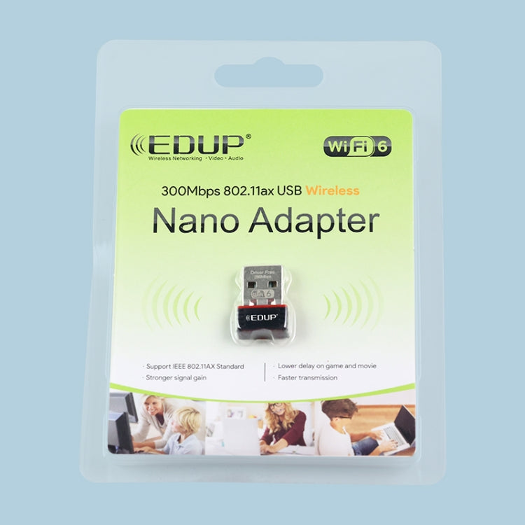 Adattatore di rete WiFi 6 USB 300 Mbps EP-A300