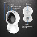 Telecamera IP WiFi 2MP 1080p con visione notturna IR - immagine 4
