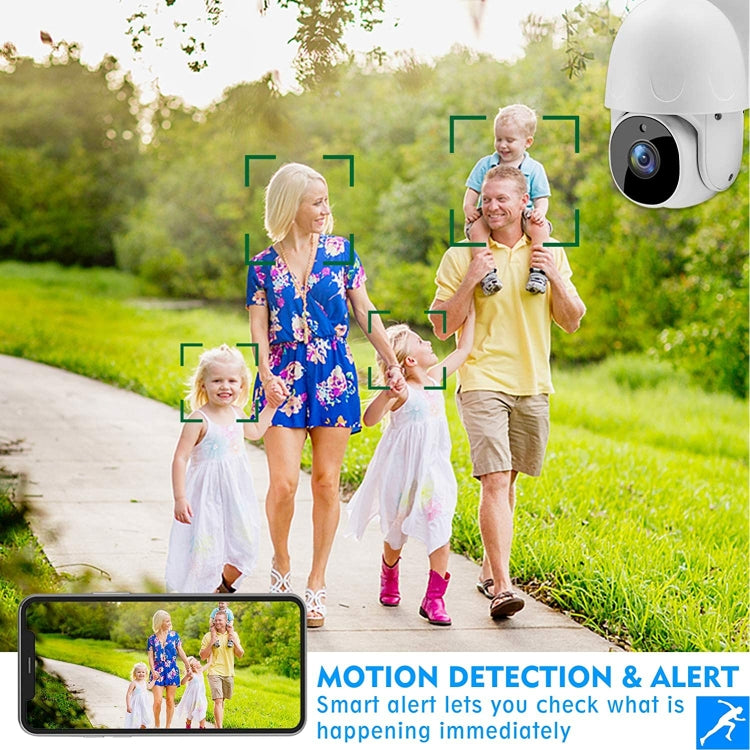 Telecamera IP Tuya QX45 WiFi 1080p impermeabile IP65 - immagine 5