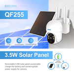 Telecamera solare WiFi ESCAM QF255 Full HD con rotazione PTZ - immagine 6