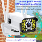 Telecamera IP PTZ WiFi da esterno con rilevamento umano - immagine 3