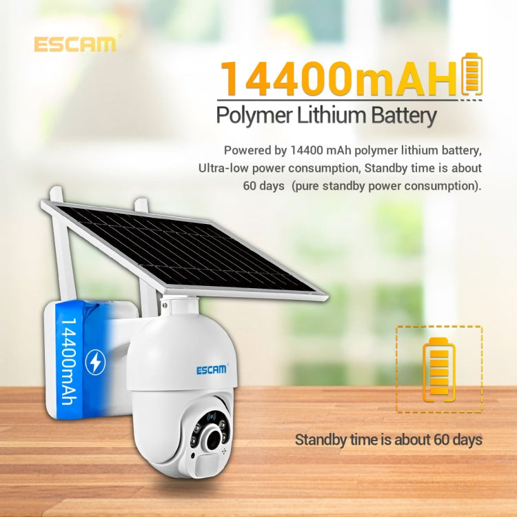 Telecamera IP solare ESCAM QF450 4G con video 1080p - immagine 6