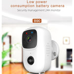 Telecamera di sorveglianza IP B90 con batteria e interfono - immagine 3