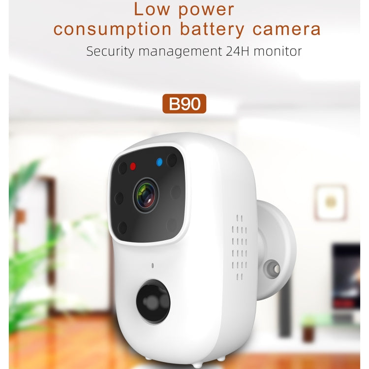 Telecamera di sorveglianza IP B90 con batteria e interfono - immagine 3