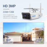 Telecamera IP solare ESCAM QF180 WiFi 3MP H.265 - immagine 2
