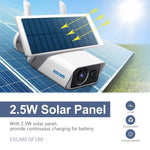 Telecamera IP solare ESCAM QF180 WiFi 3MP H.265 - immagine 4