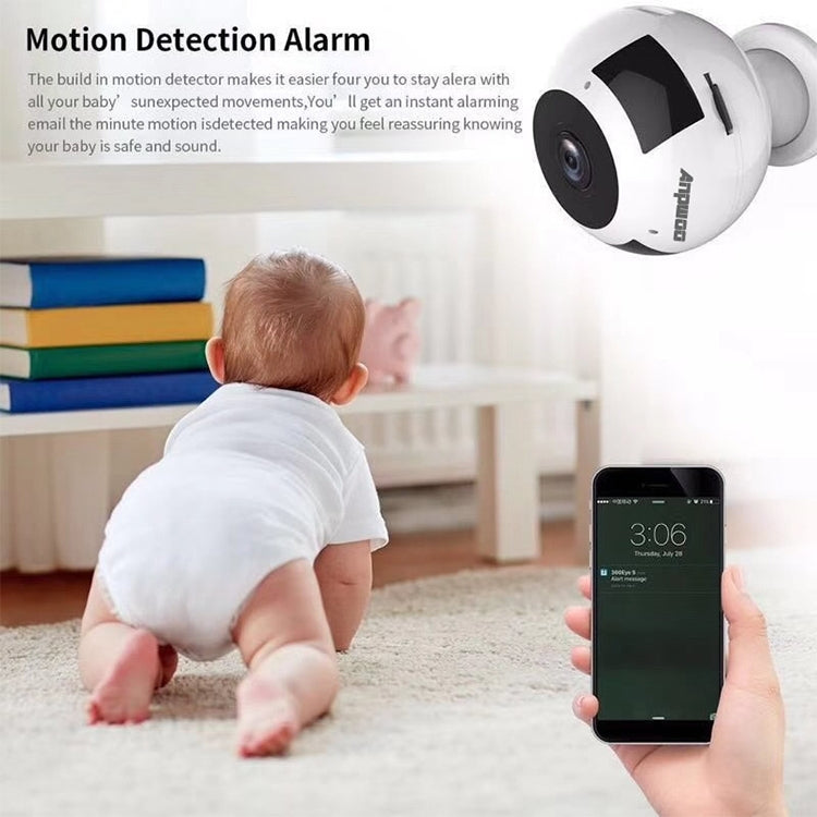 Telecamera IP WiFi MN003 panoramica 360° HD 960P - immagine 14