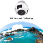 Telecamera IP WiFi MN003 panoramica 360° HD 960P - immagine 8