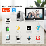 Campanello WiFi 4,3 pollici 1080P con rilevamento movimento PIR