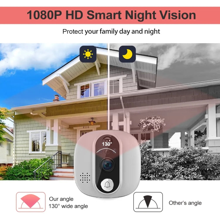 Campanello WiFi 4,3 pollici 1080P con rilevamento movimento PIR