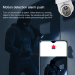 Telecamera IP WiFi 1080p PTZ con visione notturna e rilevamento - immagine 12