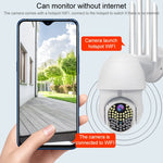 Telecamera IP WiFi 1080p PTZ con visione notturna e rilevamento - immagine 14