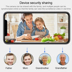 Telecamera IP WiFi 1080p PTZ con visione notturna e rilevamento - immagine 15