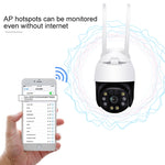 Telecamera IP PTZ WiFi QX36 1080p con rotazione a 360° - immagine 7