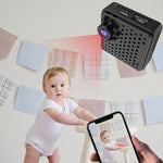 Mini telecamera di sicurezza WiFi W18 1080P con visione notturna - immagine 15