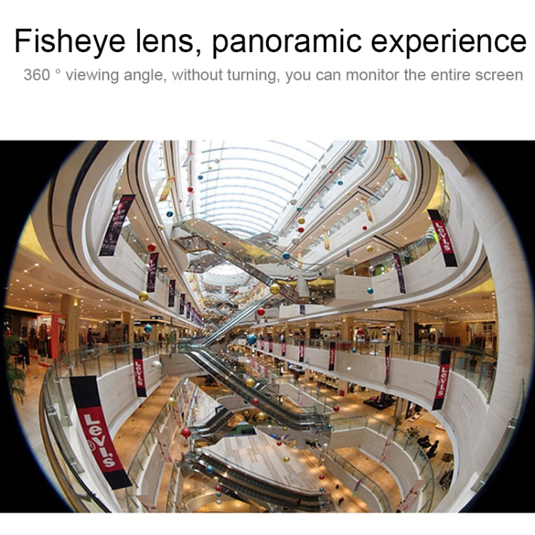 Telecamera IP panoramica 360° 1280x960 con app V380pro - immagine 6