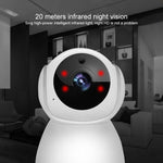 Telecamera IP wireless V380 720P con visione notturna e interfono - immagine 11