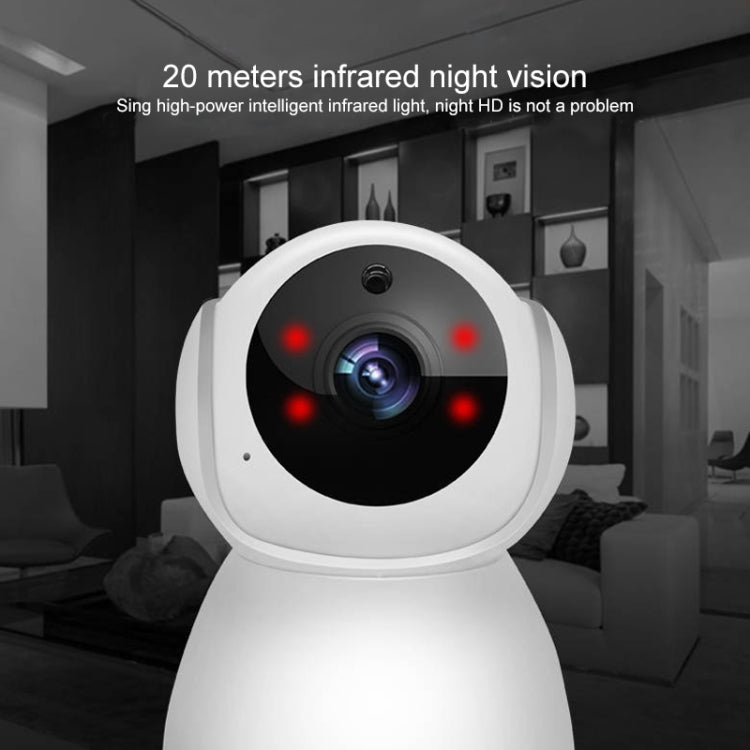 Telecamera IP wireless V380 720P con visione notturna e interfono - immagine 11