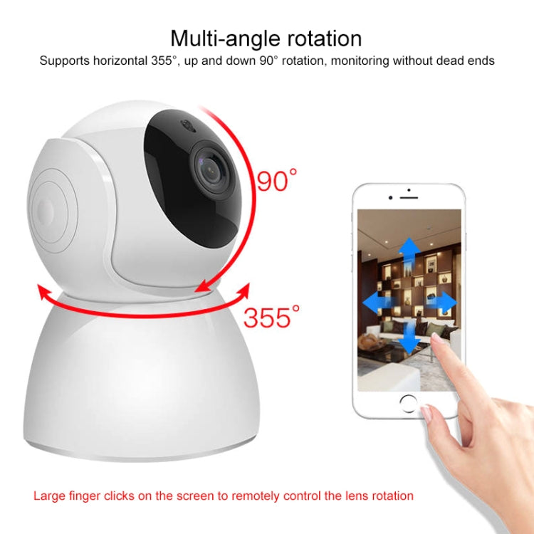 Telecamera IP wireless V380 720P con visione notturna e interfono - immagine 3