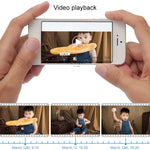 Telecamera IP wireless V380 720P con visione notturna e interfono - immagine 7