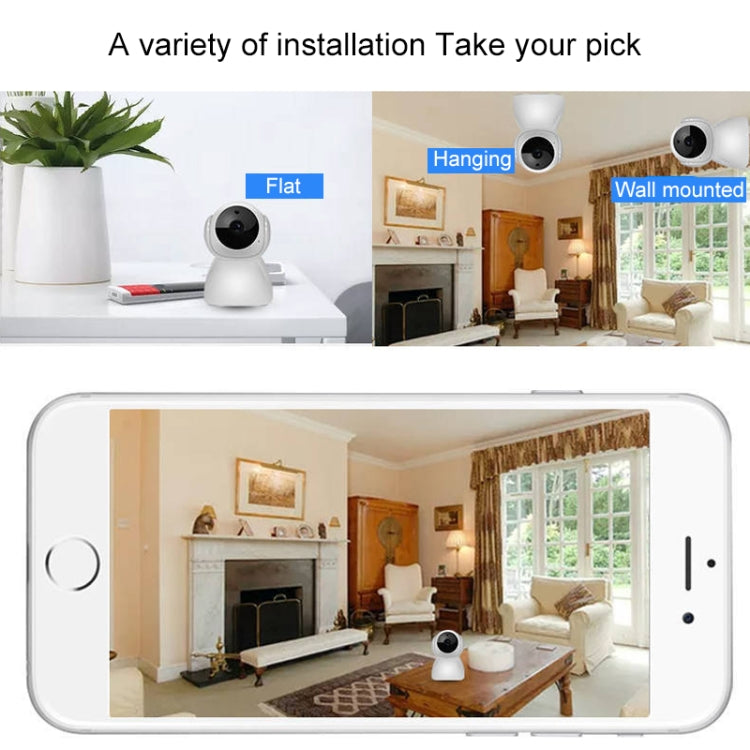 Telecamera IP wireless V380 720P con visione notturna e interfono - immagine 8