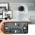 Telecamera di sicurezza WiFi panoramica 1080p con scheda TF 32 GB - immagine 5