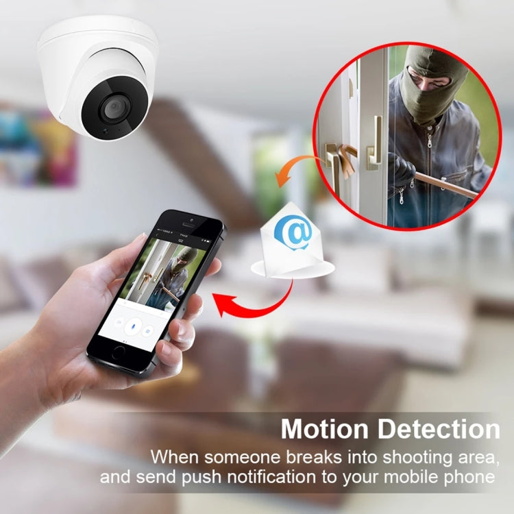 Telecamera IP PoE 720p 533W con visione notturna e controllo remoto - immagine 8