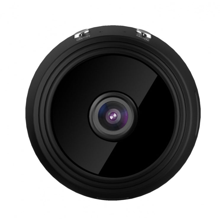 Mini telecamera WiFi A9 720P grandangolare, bianca o nera