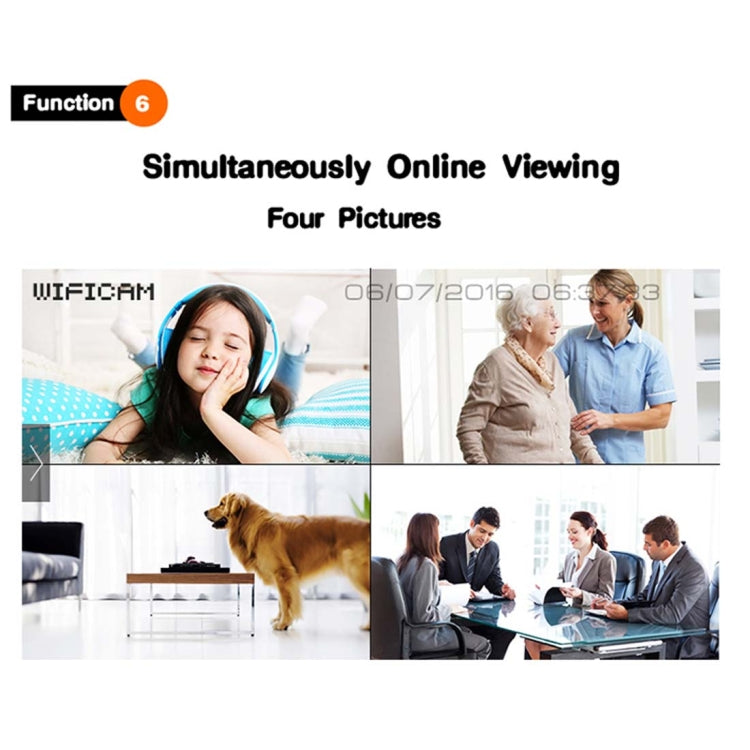 Telecamera IP WiFi Anpwoo YT002 720p con 11 LED infrarossi - immagine 12