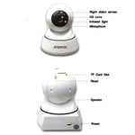 Telecamera IP WiFi Anpwoo YT002 720p con 11 LED infrarossi - immagine 15