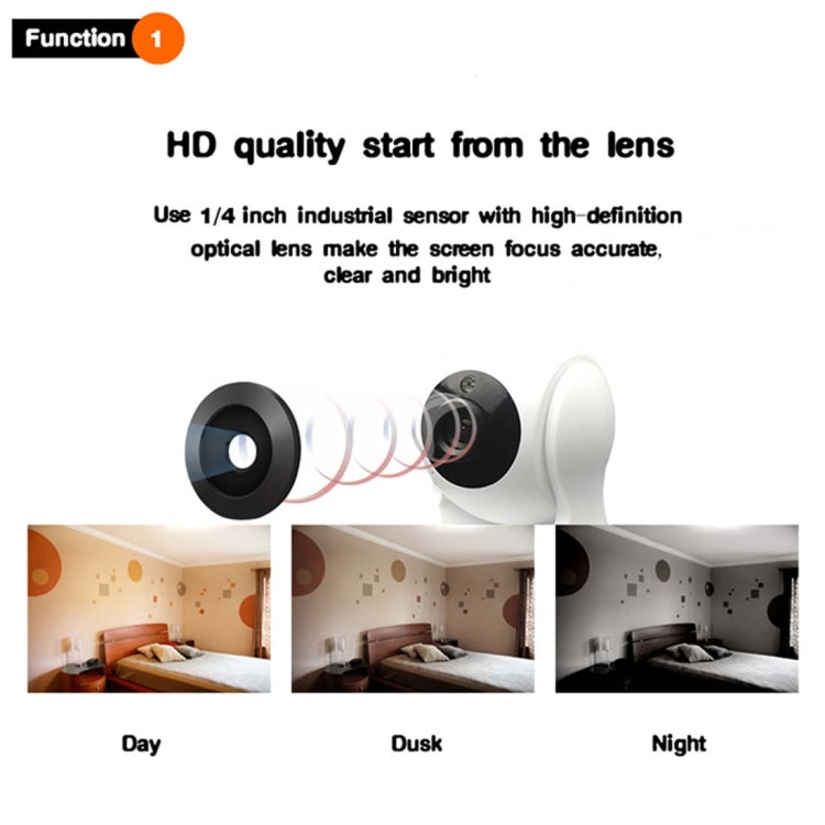 Telecamera IP WiFi Anpwoo YT002 720p con 11 LED infrarossi - immagine 7