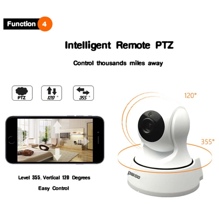 Telecamera IP WiFi Anpwoo YT002 720p con 11 LED infrarossi - immagine 10