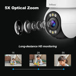 SriHome SH046 Telecamera di sicurezza wireless FHD 4MP