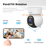 SriHome SH046 Telecamera di sicurezza wireless FHD 4MP