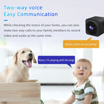 Telecamera di sorveglianza WiFi HD 1080P con citofono vocale