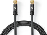 Cavo satellitare e antenna coassiale 5m schermato 5412810324453 CSTB41000GY50 ND1199