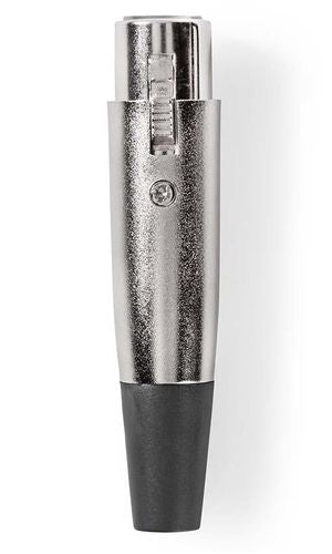 Connettore XLR | Femmina a 3 pin XLR | 25 pezzi | Metallo 5412810299782 541281029978 ND1335