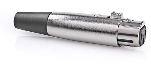 Connettore XLR femmina 3 pin metallo 25 pezzi
