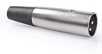 Connettore XLR Maschio a 3 pin in metallo 25 pezzi